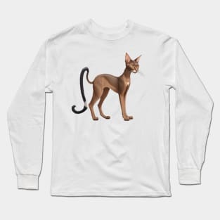 Oriental Shorthair cat Long Sleeve T-Shirt